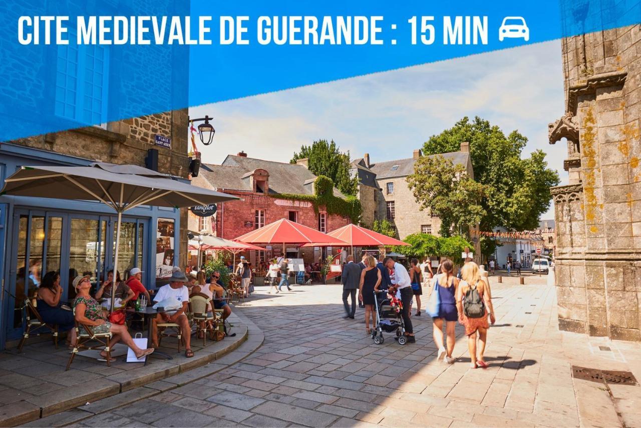 Appartement La Baule Pornichet Terrasse - Cuisine - Calme - Wifi - Parking Gratuit Exteriér fotografie