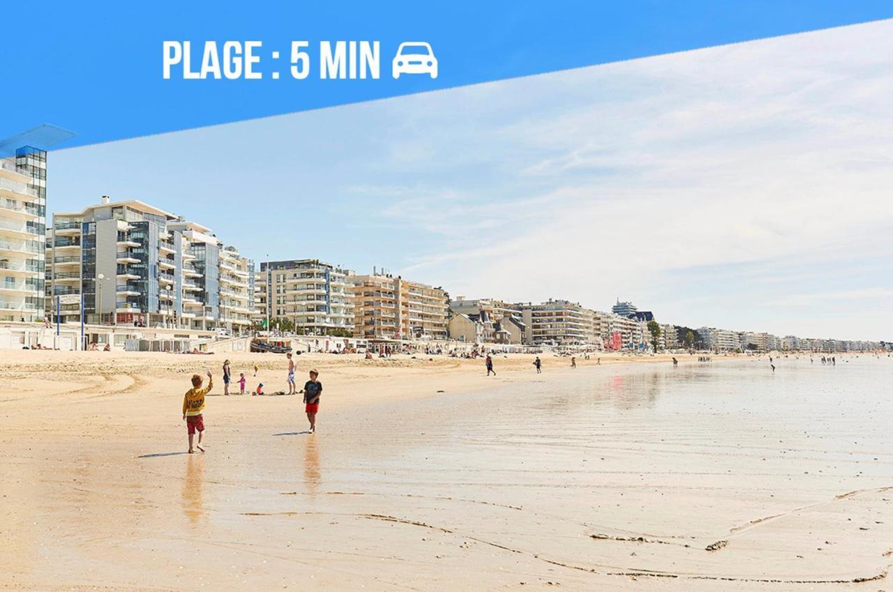 Appartement La Baule Pornichet Terrasse - Cuisine - Calme - Wifi - Parking Gratuit Exteriér fotografie