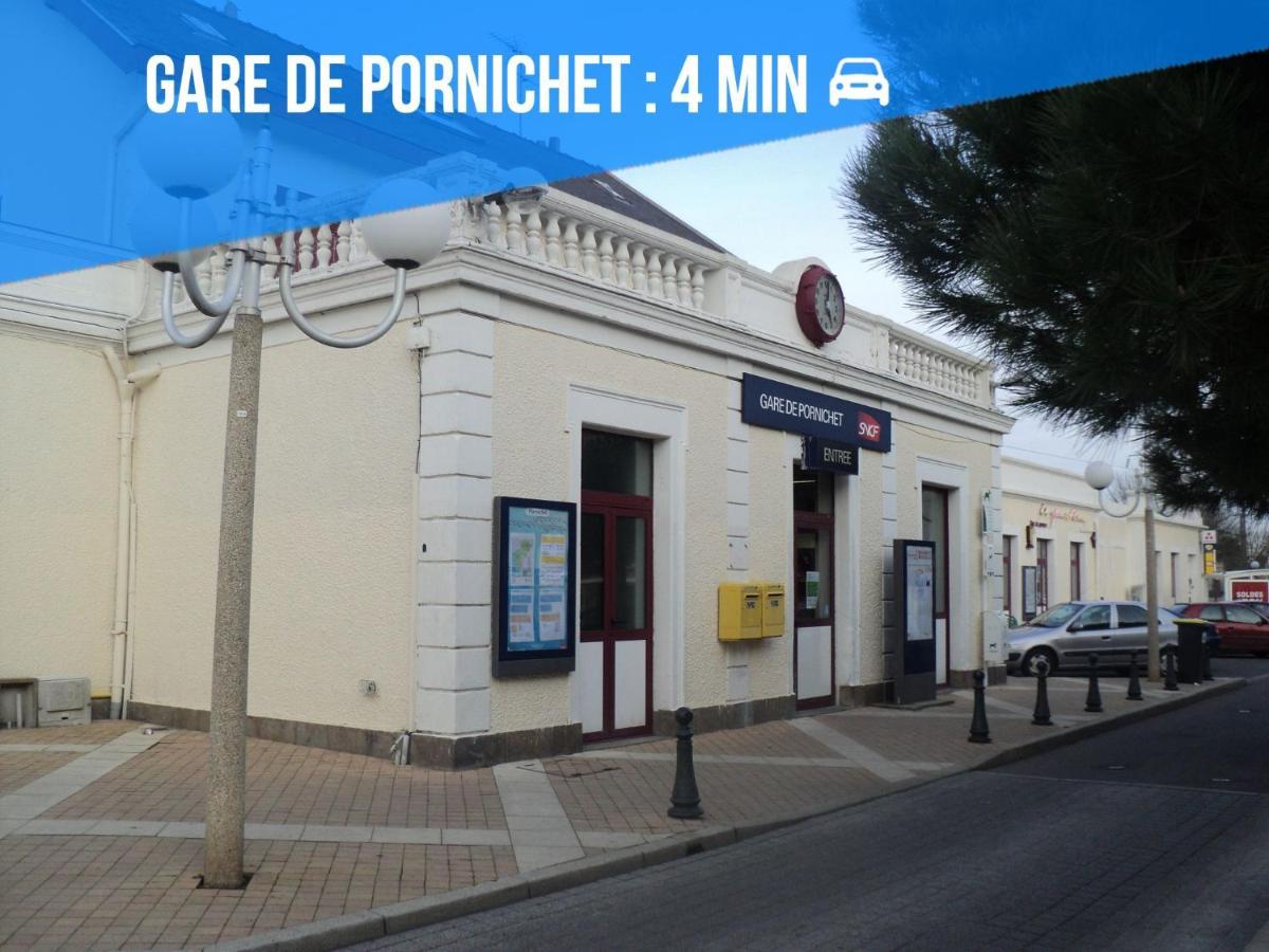 Appartement La Baule Pornichet Terrasse - Cuisine - Calme - Wifi - Parking Gratuit Exteriér fotografie